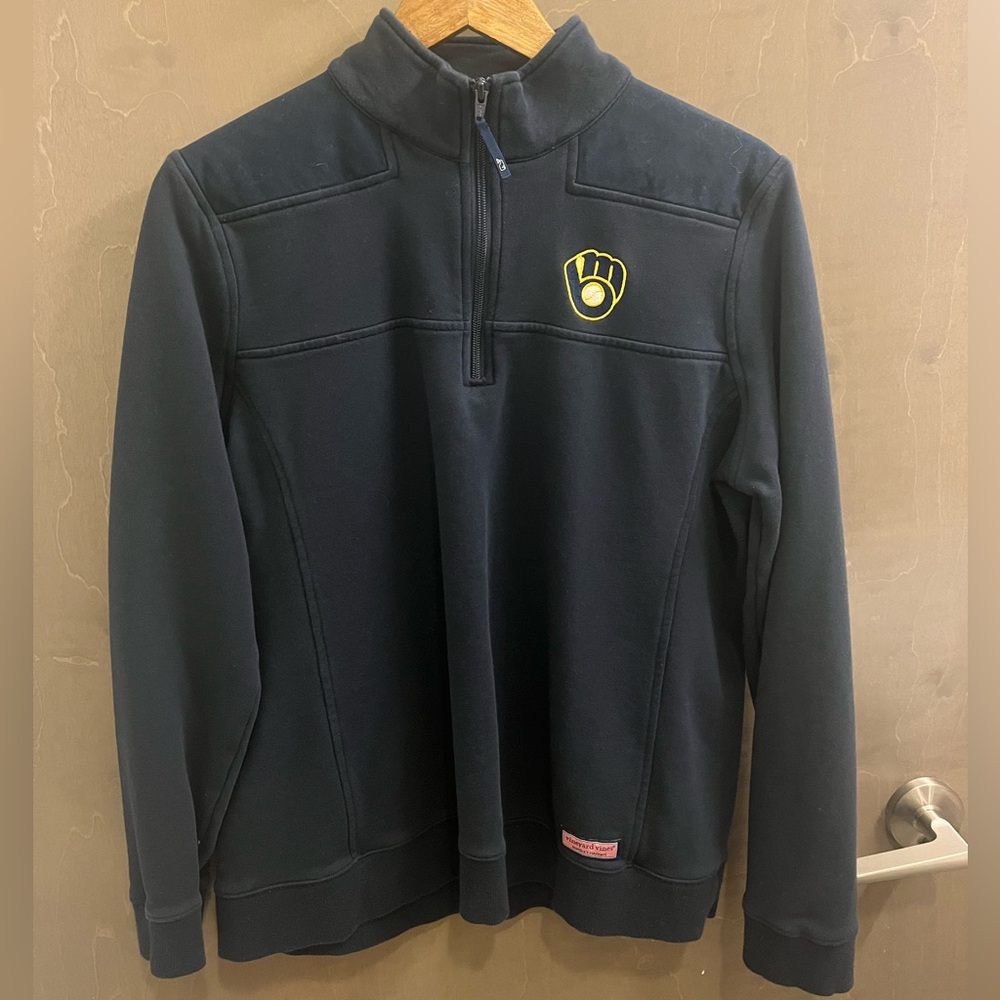 Viney Vines Milwaukee Brewers Quarter Zip